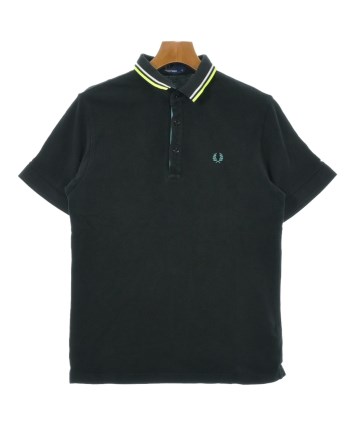 FRED PERRY（フレッドペリー）ポロシャツ 黒 サイズ:M メンズ