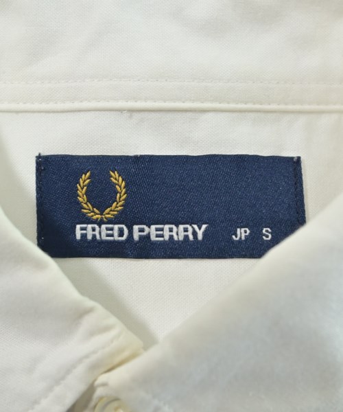 FRED PERRY（フレッドペリー）カジュアルシャツ 白 サイズ:S メンズ/2200543926036