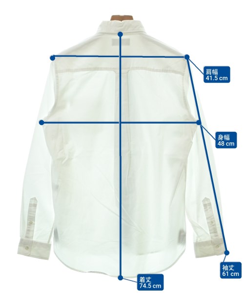 FRED PERRY（フレッドペリー）カジュアルシャツ 白 サイズ:S メンズ/2200543926036