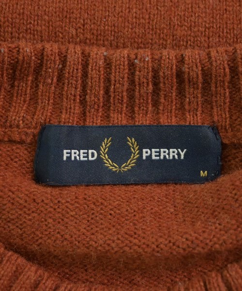 FRED PERRY（フレッドペリー）ニット・セーター 茶 サイズ:M メンズ/2200612590045