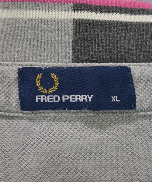 FRED PERRY（フレッドペリー）ポロシャツ グレー サイズ:XL メンズ/2200612630222