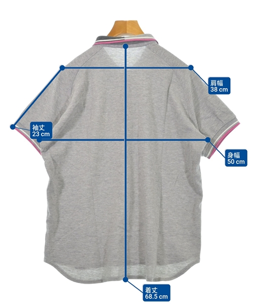 FRED PERRY（フレッドペリー）ポロシャツ グレー サイズ:XL メンズ/2200612630222