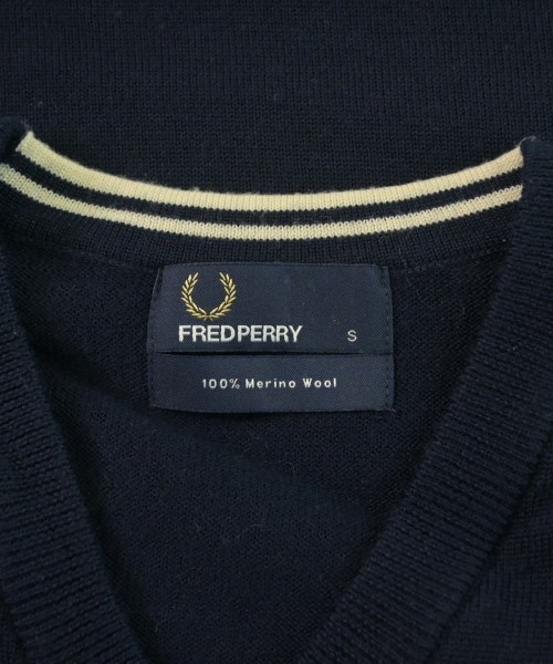 FRED PERRY（フレッドペリー）ニット・セーター 紺 サイズ:S メンズ/2200613160094