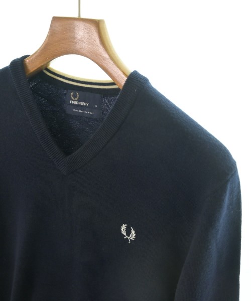 FRED PERRY（フレッドペリー）ニット・セーター 紺 サイズ:S メンズ/2200613160094