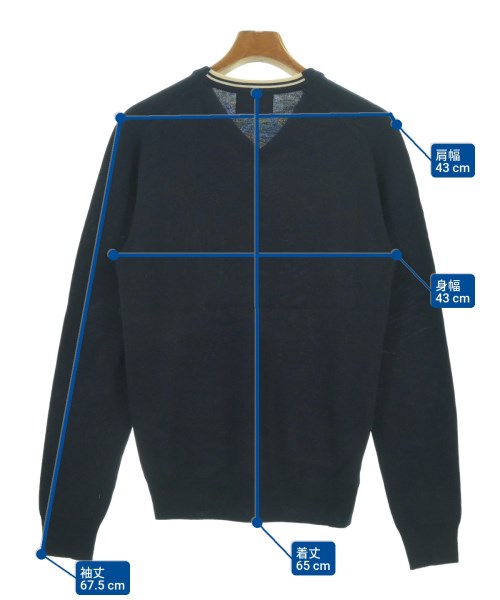 FRED PERRY（フレッドペリー）ニット・セーター 紺 サイズ:S メンズ/2200613160094