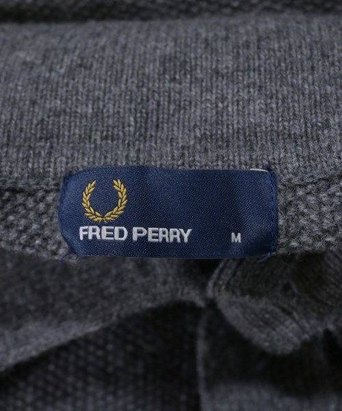 FRED PERRY（フレッドペリー）ニット・セーター グレー サイズ:M メンズ/2200626954055