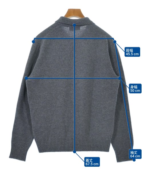 FRED PERRY（フレッドペリー）ニット・セーター グレー サイズ:M メンズ/2200626954055