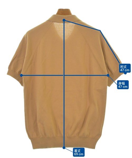 FRED PERRY（フレッドペリー）ニット・セーター ベージュ サイズ:M メンズ/2200626954062