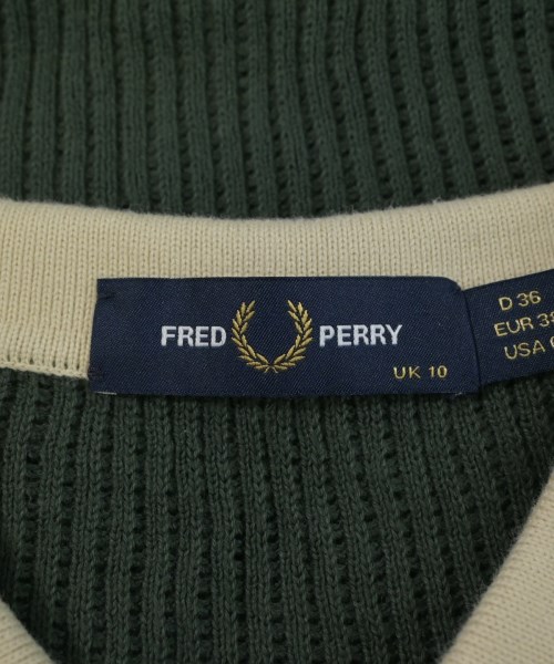 FRED PERRY（フレッドペリー）ポロシャツ 緑 サイズ:36(S位) メンズ/2200627156076