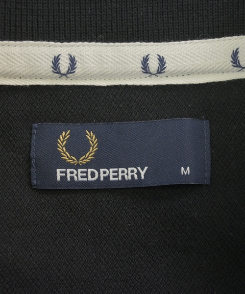 FRED PERRY（フレッドペリー）ポロシャツ 黒 サイズ:M メンズ/2200615639086