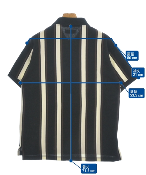 FRED PERRY（フレッドペリー）ポロシャツ 黒 サイズ:M メンズ/2200615639086