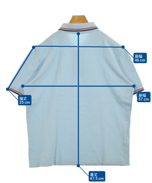 FRED PERRY（フレッドペリー）ポロシャツ 青 サイズ:44(S位) メンズ/2200627936043