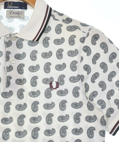FRED PERRY（フレッドペリー）ポロシャツ 白 サイズ:S メンズ/2200627998034