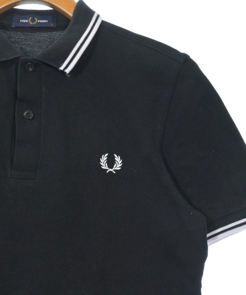 FRED PERRY（フレッドペリー）ポロシャツ 黒 サイズ:S メンズ/2200628058027