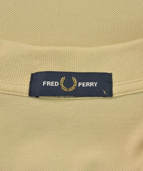 FRED PERRY（フレッドペリー）ポロシャツ ベージュ サイズ:L メンズ/2200629566200