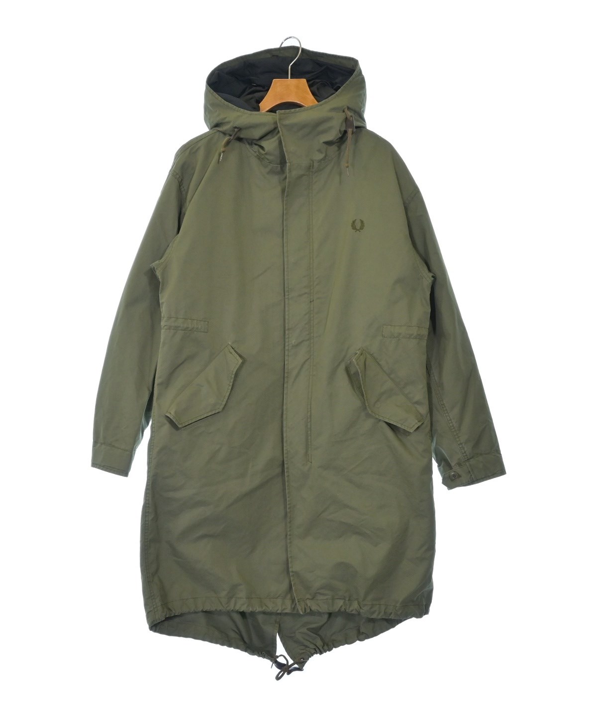 FRED PERRY（フレッドペリー）モッズコート カーキ サイズ:M メンズ