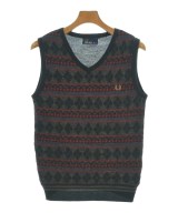 FRED PERRY（フレッドペリー）ベスト 紺 サイズ:S メンズ/2200630874035