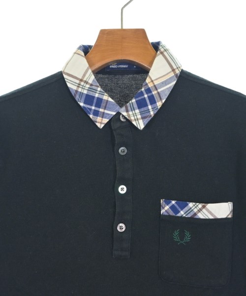 FRED PERRY（フレッドペリー）ポロシャツ 黒 サイズ:M メンズ/2200611139061