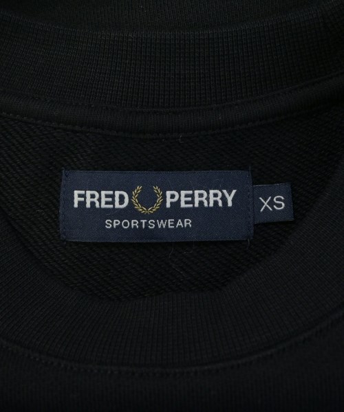 FRED PERRY（フレッドペリー）スウェット 黒 サイズ:XS メンズ/2200609238059