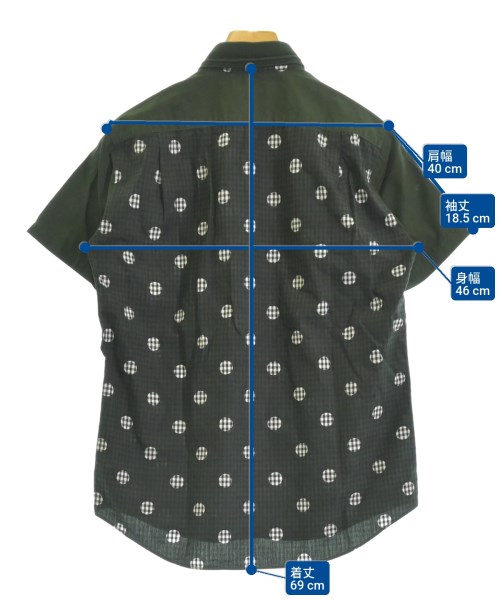 FRED PERRY（フレッドペリー）カジュアルシャツ 緑 サイズ:S メンズ/2200612347113