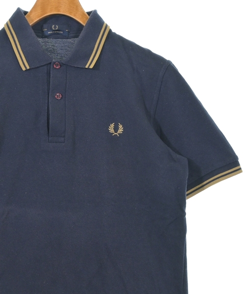 FRED PERRY（フレッドペリー）ポロシャツ 紺 サイズ:40(M位) メンズ/2200611487094