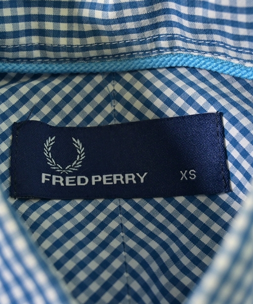FRED PERRY（フレッドペリー）カジュアルシャツ 青 サイズ:XS メンズ/2200613637060
