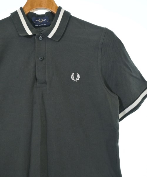 FRED PERRY（フレッドペリー）ポロシャツ グレー サイズ:40(S位) メンズ/2200616804117