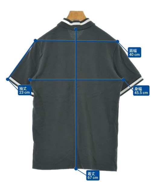 FRED PERRY（フレッドペリー）ポロシャツ グレー サイズ:40(S位) メンズ/2200616804117