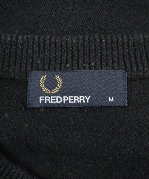 FRED PERRY（フレッドペリー）ニット・セーター 黒 サイズ:M メンズ/2200616449073