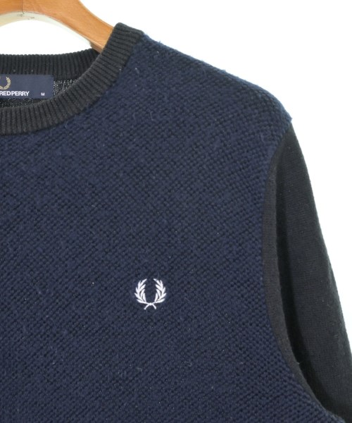 FRED PERRY（フレッドペリー）ニット・セーター 黒 サイズ:M メンズ/2200616449073