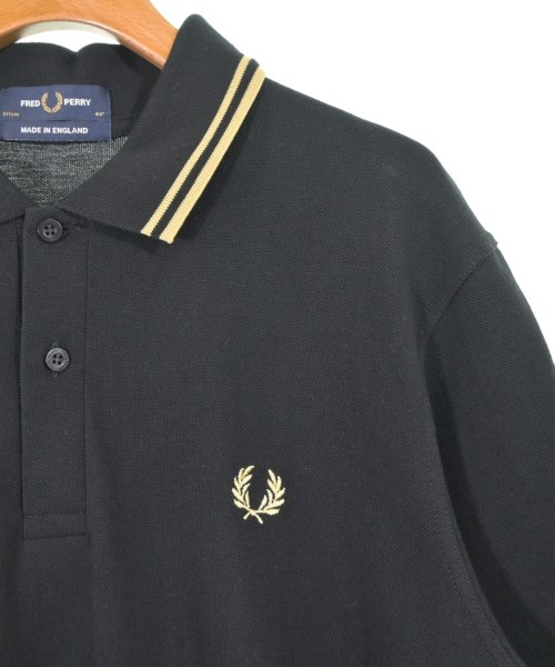 FRED PERRY（フレッドペリー）ポロシャツ 黒 サイズ:44(S位) メンズ/2200618435265