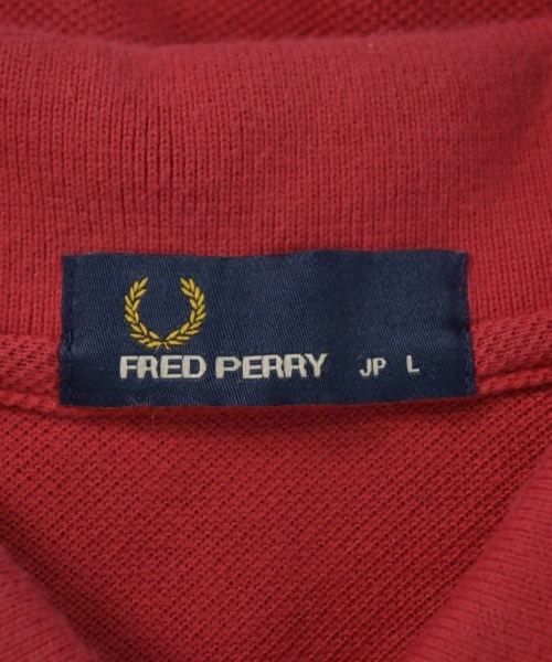FRED PERRY（フレッドペリー）ポロシャツ 赤 サイズ:L メンズ/2200618567096