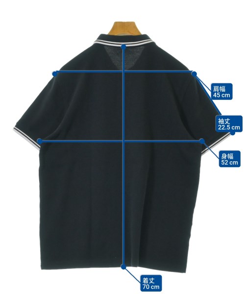 FRED PERRY（フレッドペリー）ポロシャツ 紺 サイズ:XL メンズ/2200611637796