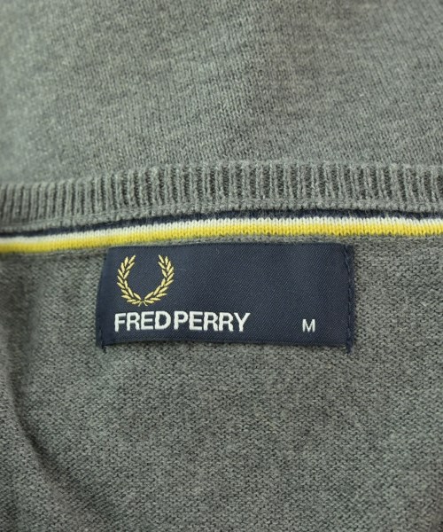 FRED PERRY（フレッドペリー）ニット・セーター グレー サイズ:M メンズ/2200672993046