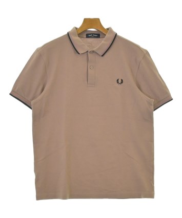 FRED PERRY（フレッドペリー）ポロシャツ ピンク サイズ:L メンズ