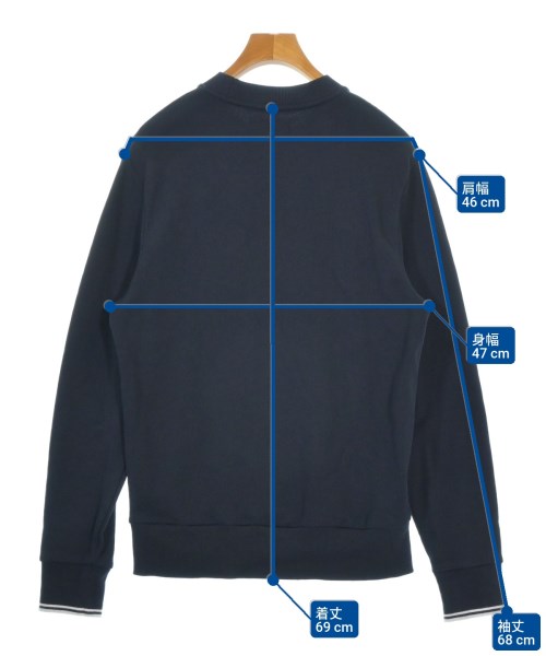 FRED PERRY（フレッドペリー）スウェット 紺 サイズ:M メンズ/2200680200075