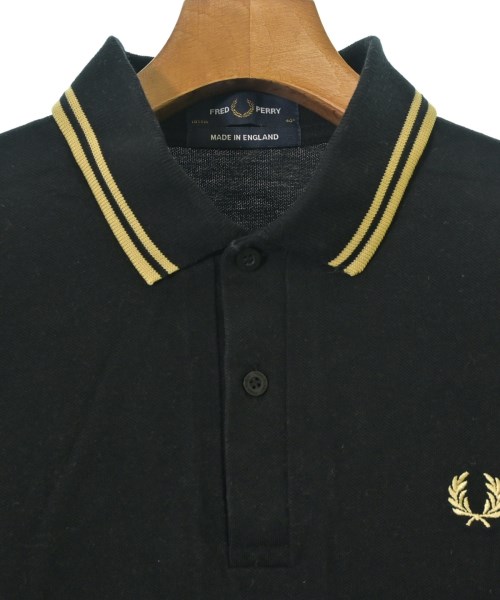 FRED PERRY（フレッドペリー）ポロシャツ 黒 サイズ:40(M位) メンズ/2200676461039