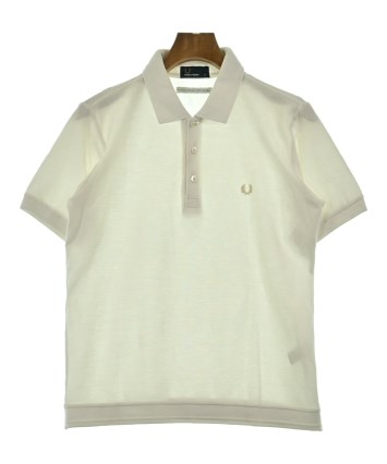 FRED PERRY（フレッドペリー）ポロシャツ 白 サイズ:M メンズ