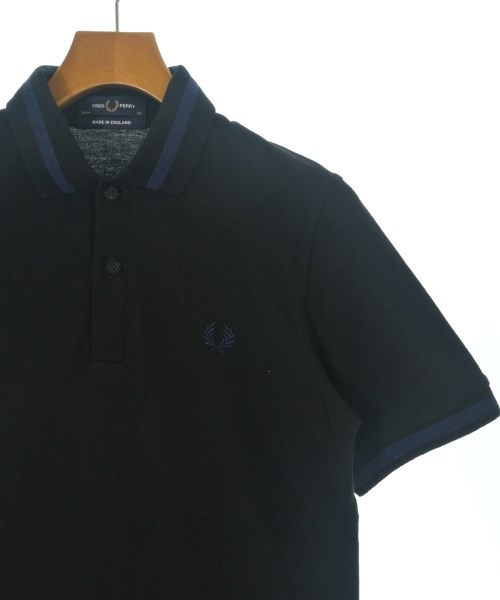 FRED PERRY（フレッドペリー）ポロシャツ 黒 サイズ:36(XS位) メンズ/2200690120011