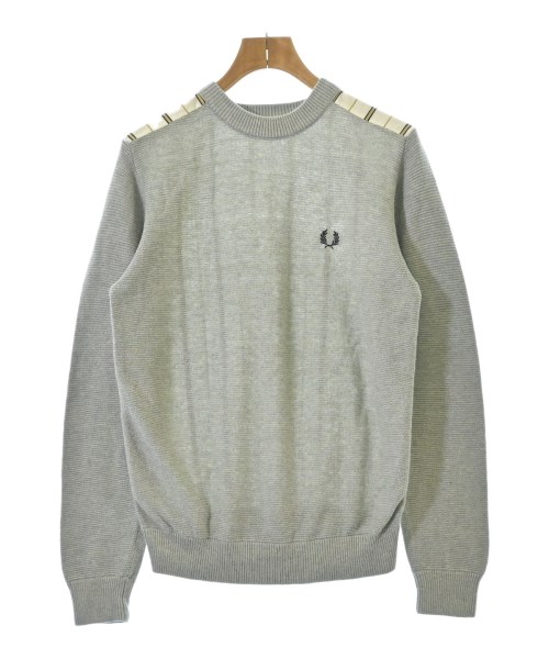 FRED PERRY(フレッドペリー)ニット・セーター グレー サイズ:S/2200688695019