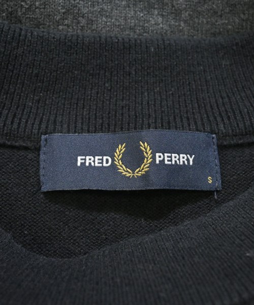 FRED PERRY（フレッドペリー）ニット・セーター 黒 サイズ:S メンズ/2200688695057