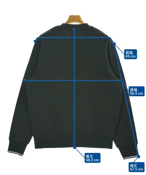 FRED PERRY（フレッドペリー）スウェット 緑 サイズ:L メンズ/2200695205010