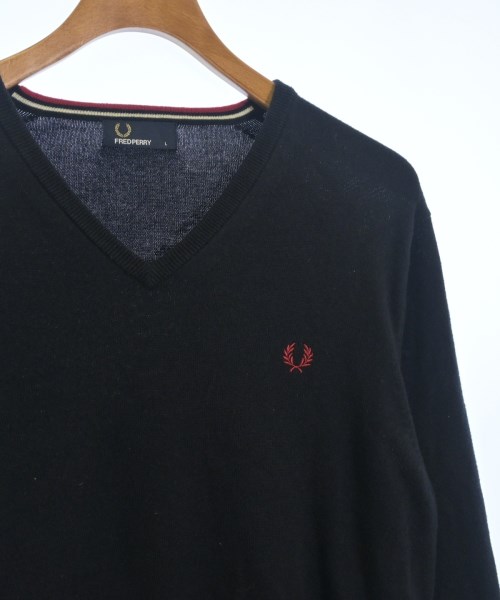 FRED PERRY（フレッドペリー）カーディガン 黒 サイズ:L メンズ/2200699322270