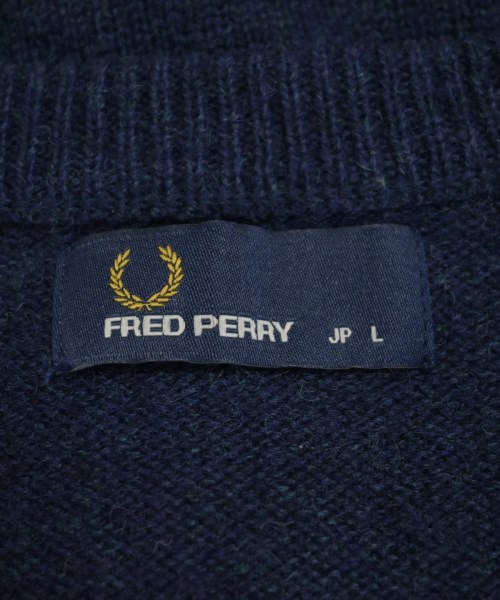 FRED PERRY（フレッドペリー）ニット・セーター 紺 サイズ:L メンズ/2200699322287