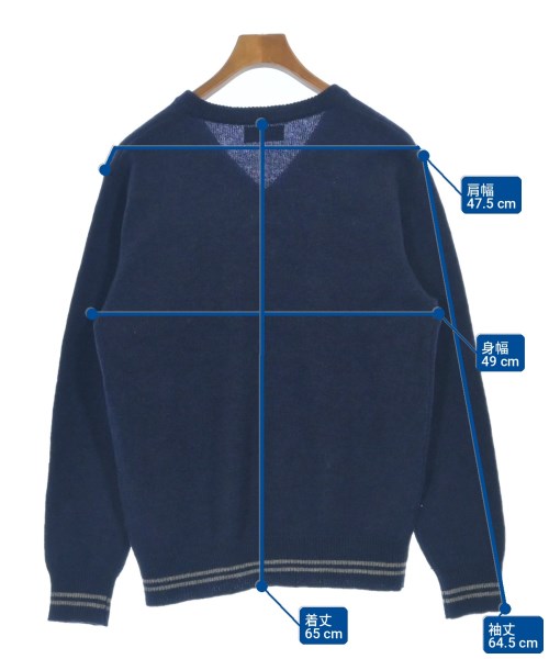 FRED PERRY（フレッドペリー）ニット・セーター 紺 サイズ:L メンズ/2200699322287