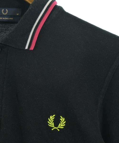 FRED PERRY（フレッドペリー）ポロシャツ 黒 サイズ:38(M位) メンズ/2200699575034