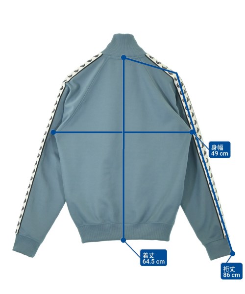 FRED PERRY（フレッドペリー）パーカー 青 サイズ:S メンズ/2200702115134