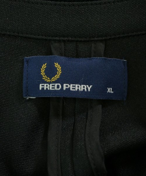 FRED PERRY（フレッドペリー）カジュアルジャケット 黒 サイズ:XL メンズ/2200651680097
