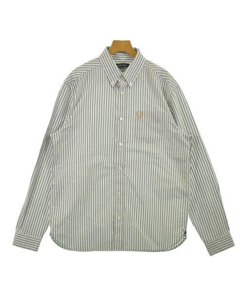 FRED PERRY(フレッドペリー)カジュアルシャツ グレー サイズ:L/2200651680103