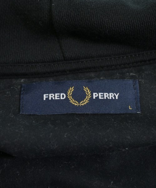 FRED PERRY（フレッドペリー）パーカー 黒 サイズ:L メンズ/2200707047010